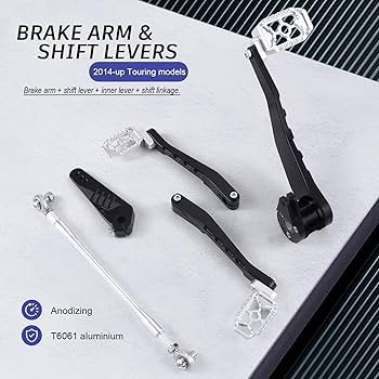 Amazon.com: TOPRAMETAL for Harley Touring Floorboards MX